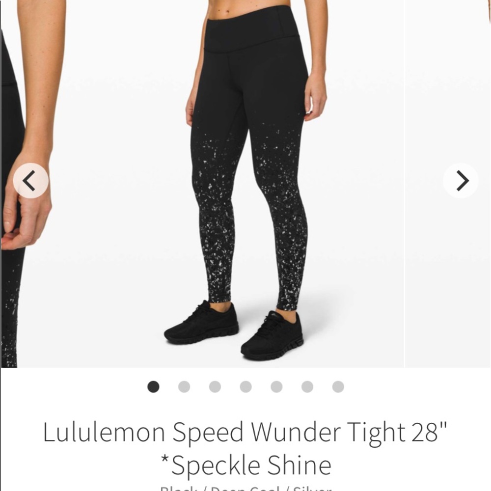 Lululemon NWT sparkle wunder under 28” size 12